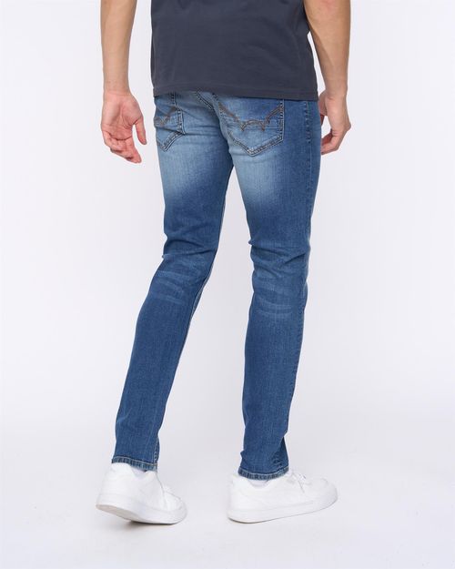 Maylead Slim Fit Jeans Stone Wash