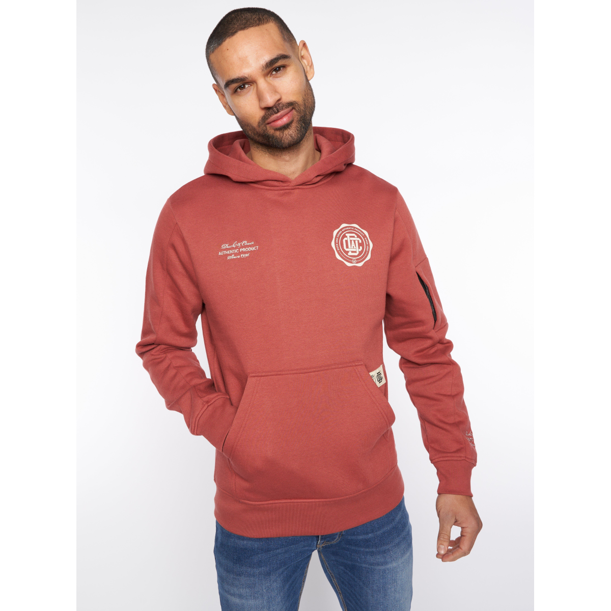 Keyaan Hoodie Red