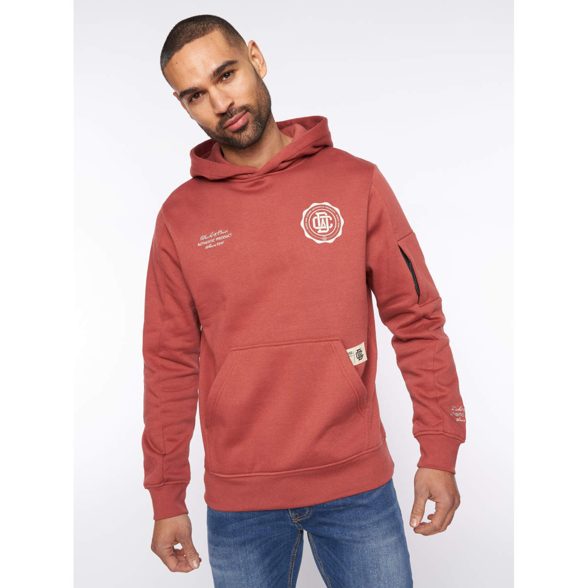 Keyaan Hoodie Red