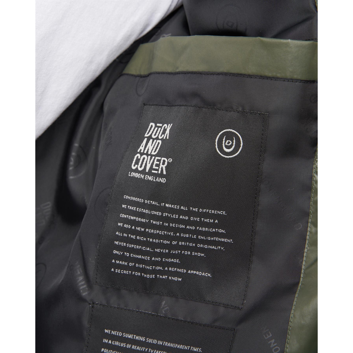 Shemmy Two Quilted Jacket Dark Olive