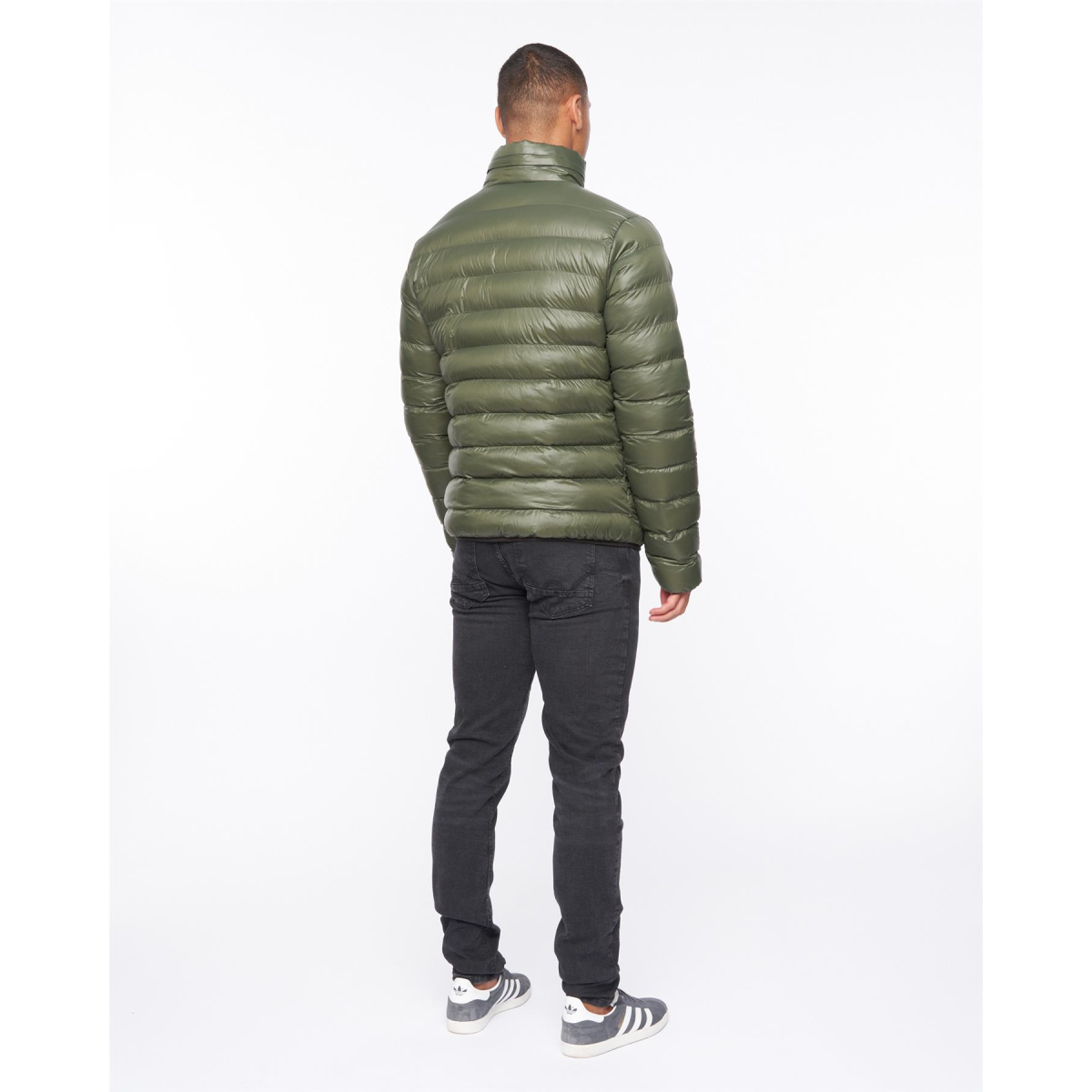 Shemmy Two Quilted Jacket Dark Olive