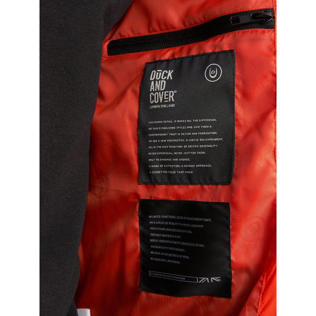 Raymax Padded Jacket Orange