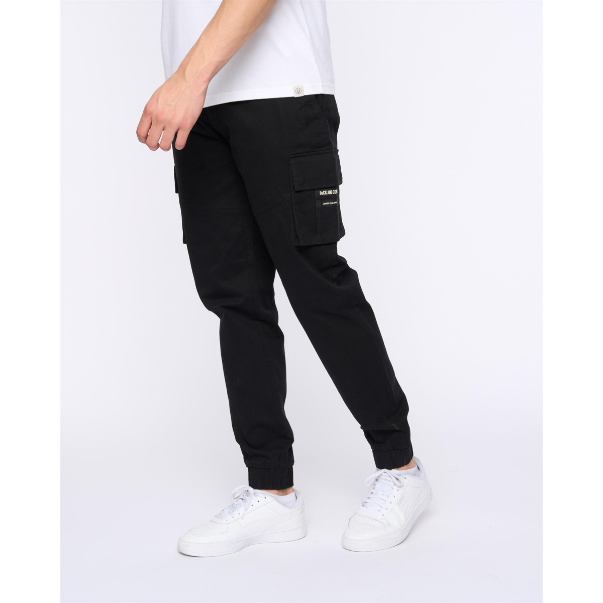 Chemmer Woven Jog Pants Black