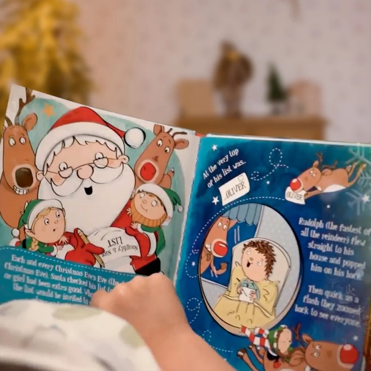 Pre-personalised Children's Christmas Storybook - Be The Star Of Your Own Story
