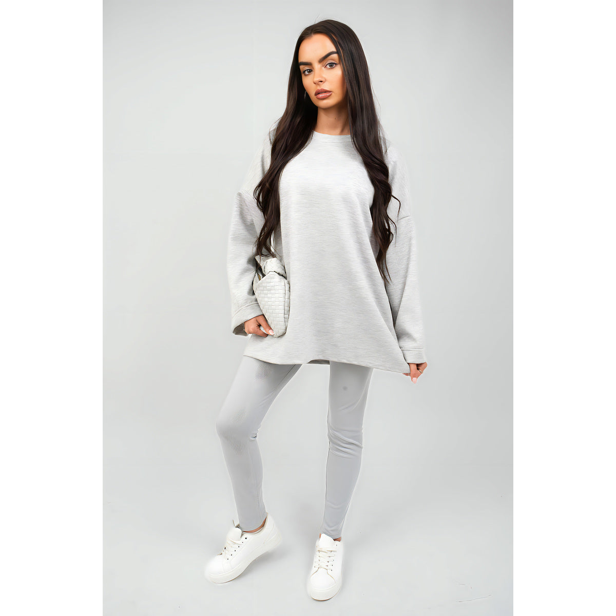 Oversized Long Sleeve Sweatshirt Top