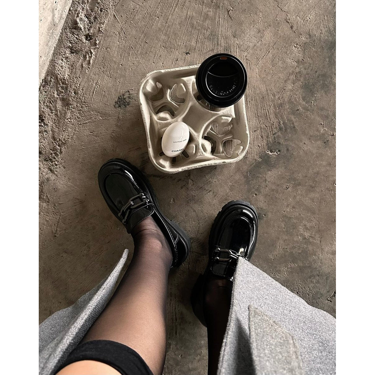 Chain Detail Casual Slip On Shoes