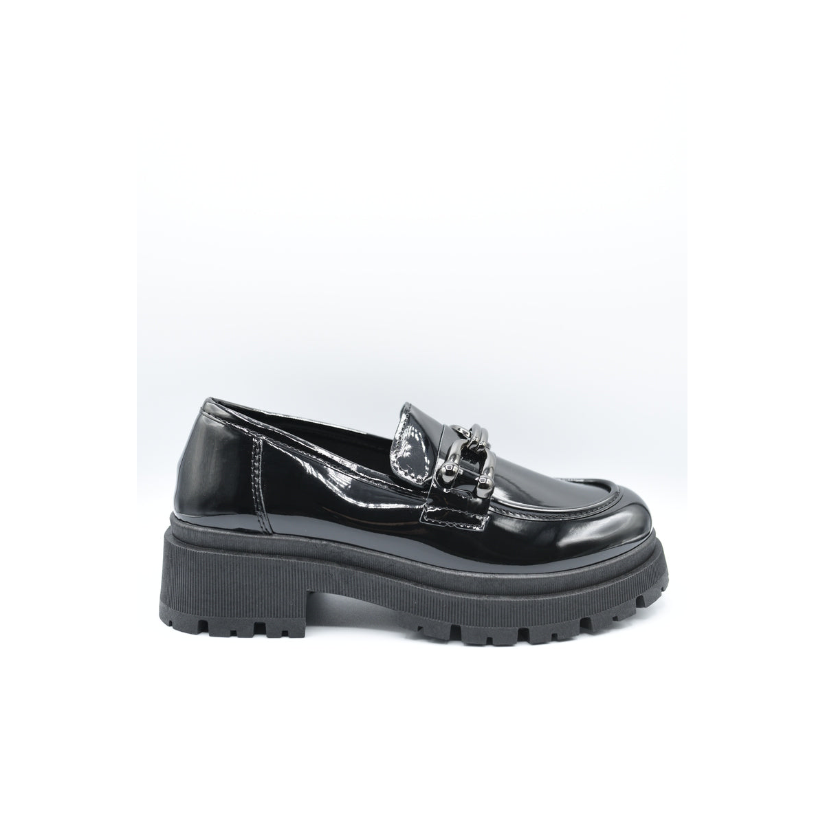 Chain Detail Casual Slip On Shoes
