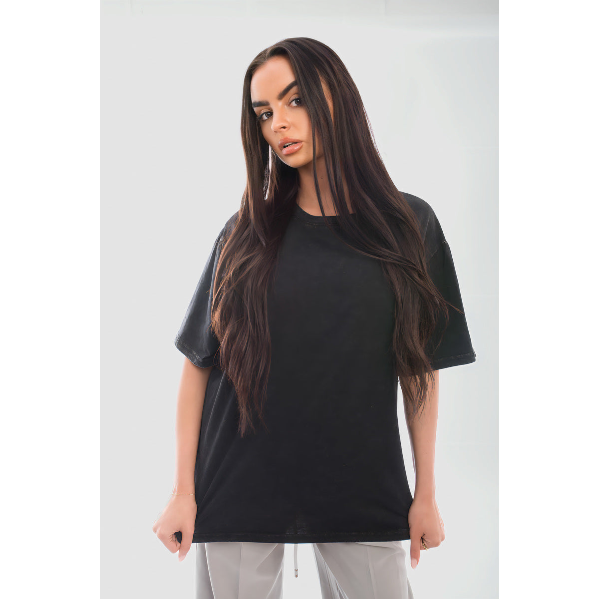 Oversized Short Sleeve Casual Loose Top