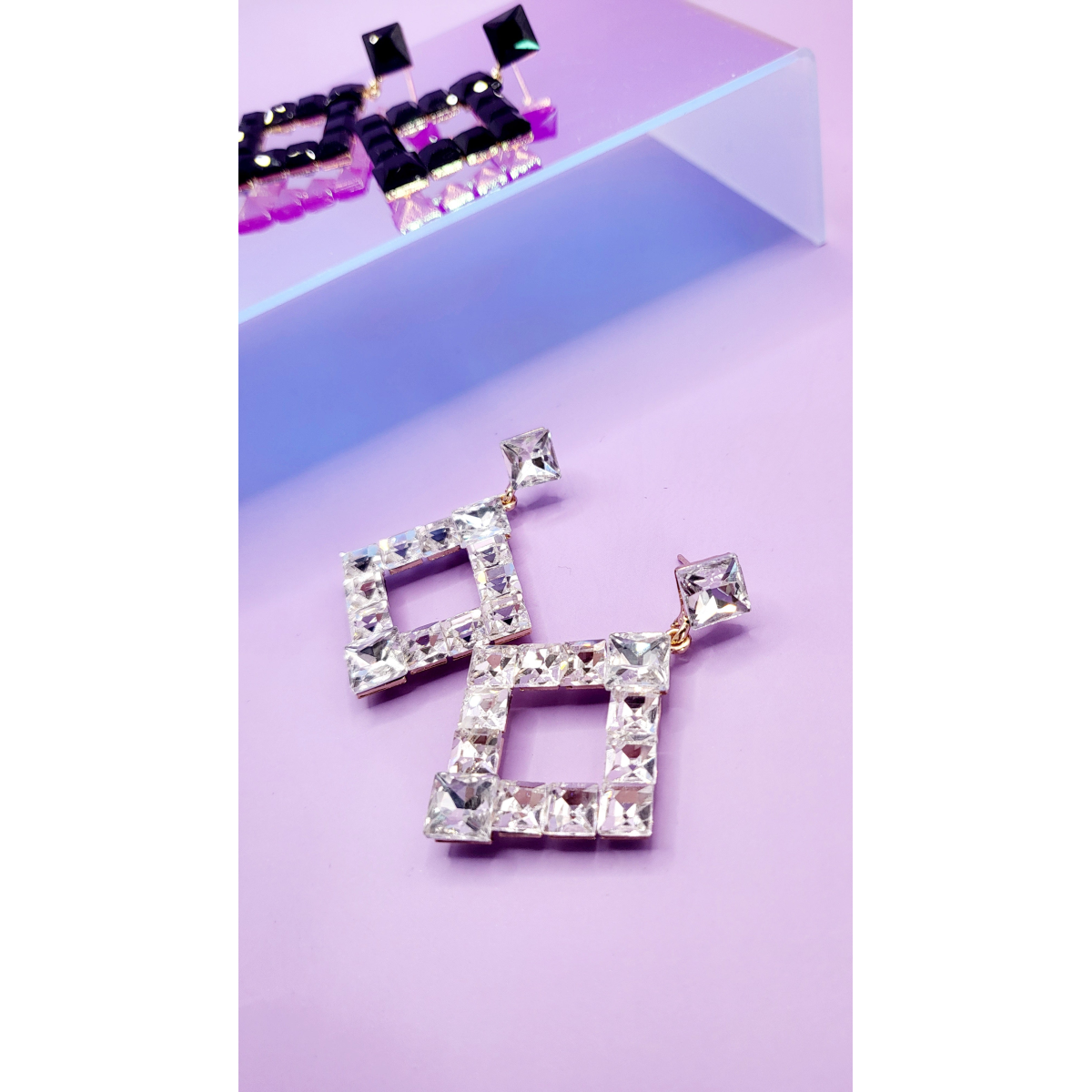 Spark Crystal Drop and Dangle Earrings