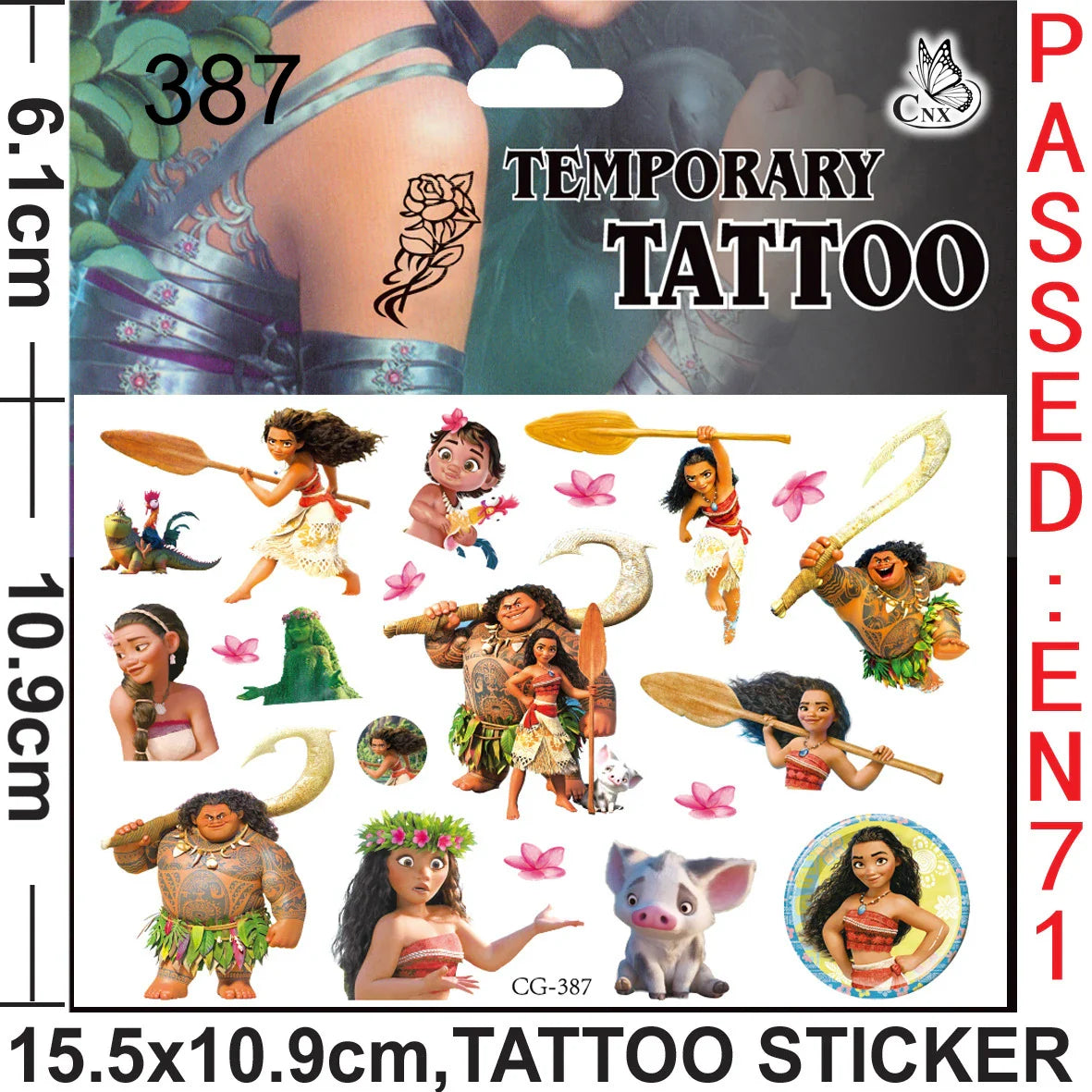Moana Birthday Party Gift Supplies Party Favor Slap Bracelets Stickers Paper Bags Gifts Bag Goody Bag Pinata Fillers Baby Shower