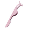 False Eyelash Tweezers Fake Eye Lash Applicator Eyelash Extension Curler Nipper Auxiliary Clip Clamp Makeup Forceps Tools supply