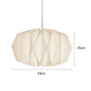 1PC Creative Origami Ceiling Lamp Shade Living Room Restaurant Cafe Hanging Lamp Cover Nordic Style Lampshade Bedroom Decoration