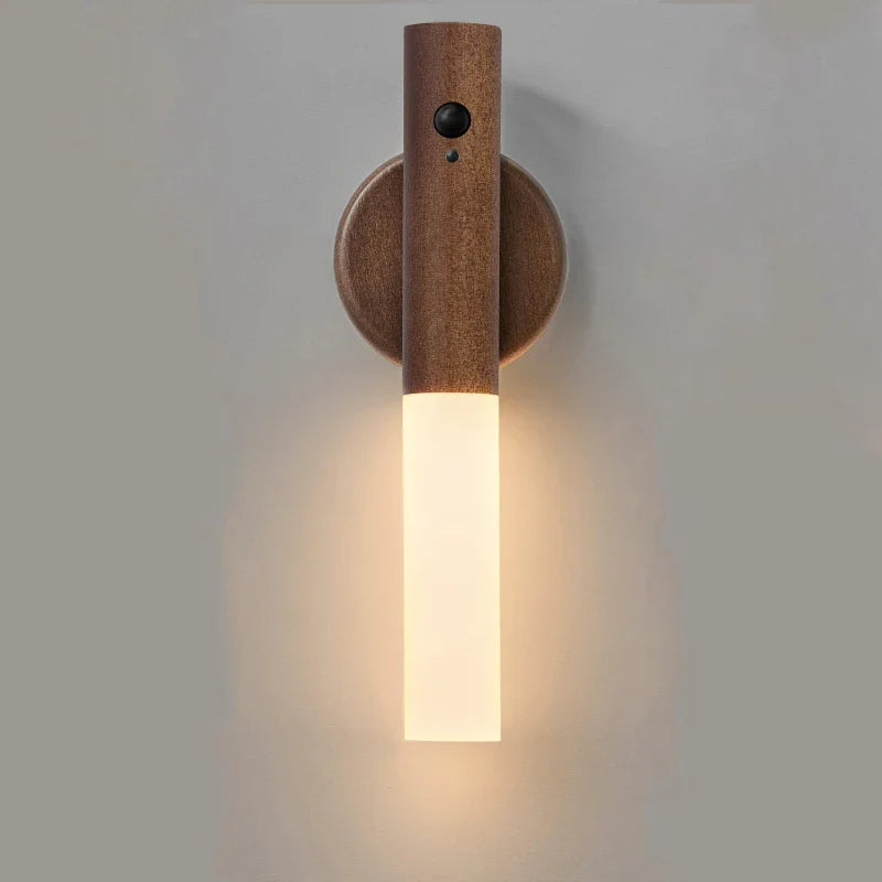Smart Motion Sensor Night Light – Rechargeable Magnetic LED Wall Lamp, Wireless Modern Lighting for Hallway, Bedroom, Stairs & Cabinets