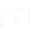 Heavy-Duty Adjustable Backdrop Stand Kit, Drape Pipe Support Frame, Wedding Backdrop, 6m x 3m
