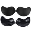 Invisible Push Up Bra for Women Backless Strapless Bra Seamless Front Closure Bralette Underwear Silicone Self-Adhesive Bra Pads