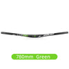 Mountain Bike Handlebars 31.8MM Diameter High-Rise Handlebar with Matte Surface 720MM 780MM Length Aluminum Alloy Handlebar