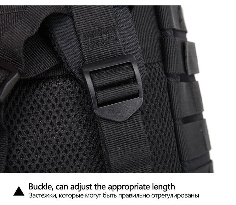 QT&QY 30/50L Tactical Backpacks Man Traveling Bags Survival Outdoor 3P Assault Pack EDC Molle Pack hiking Trekking Hunting Bag