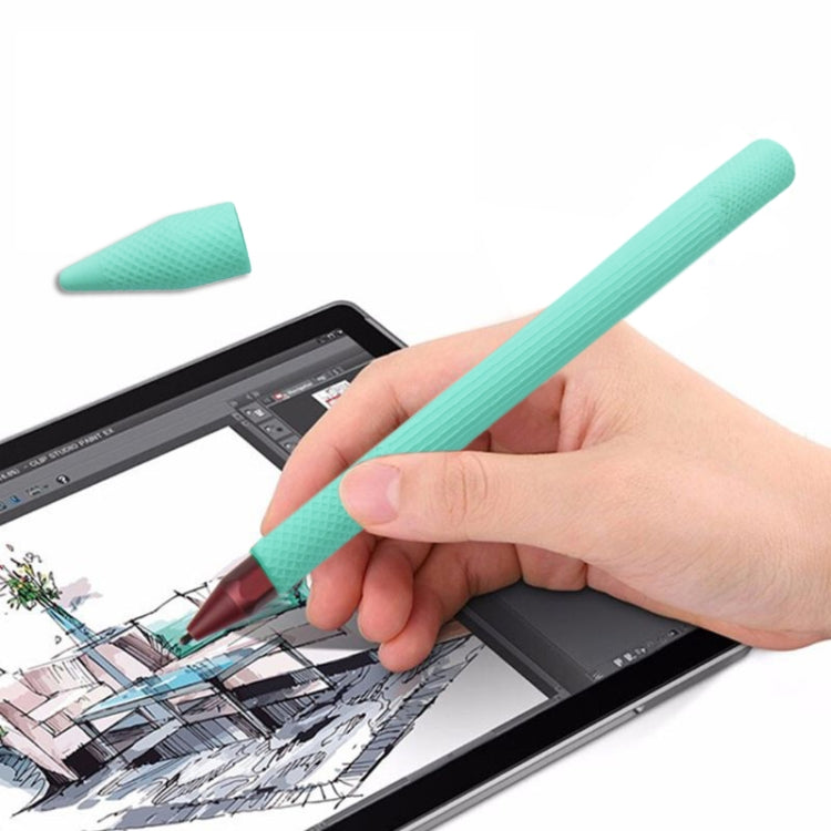Stylus Pen Silica Gel Protective Case for Microsoft Surface Pro 5 / 6