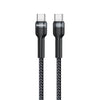 REMAX RC-172 Jany Series 1m PD100W Type-C to USB-C / Type-C Aluminum Alloy Braid Fast Charging Data Cable, Type-C to USB-C / Type-C