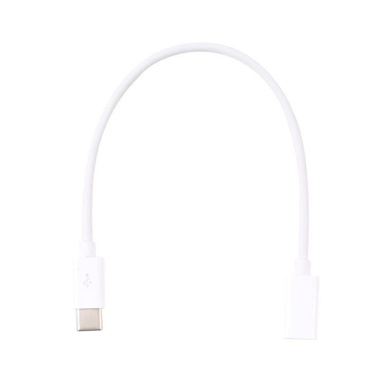 USB-C / Type-C Male to Type-C Female Extended Cable, Length: 20cm, 20cm