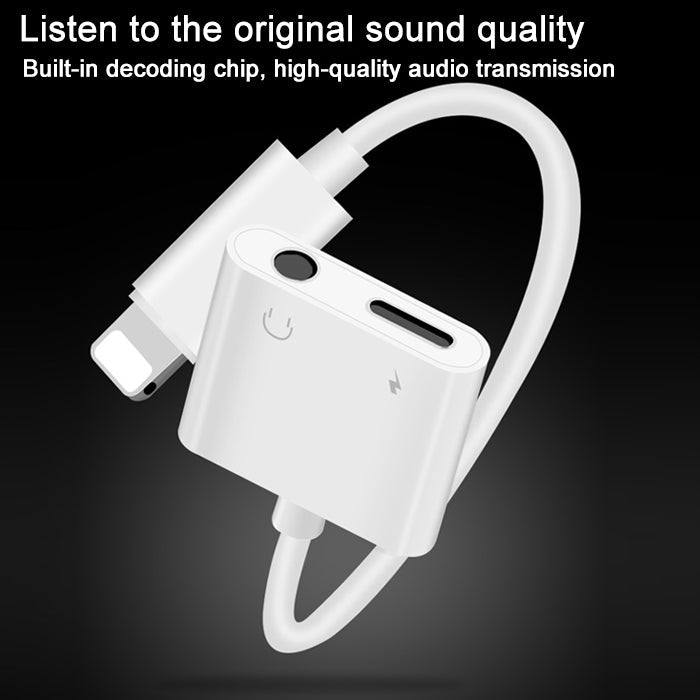 2 in 1 3.5mm to USB-C / Type-C Audio Charging Converter Adapter