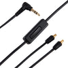 ZS0030 Call Version 3.5mm to A2DC Headphone Audio Cable for Audio-technica ATH-LS50/70/200/300/400/50 CKR90, Call Version