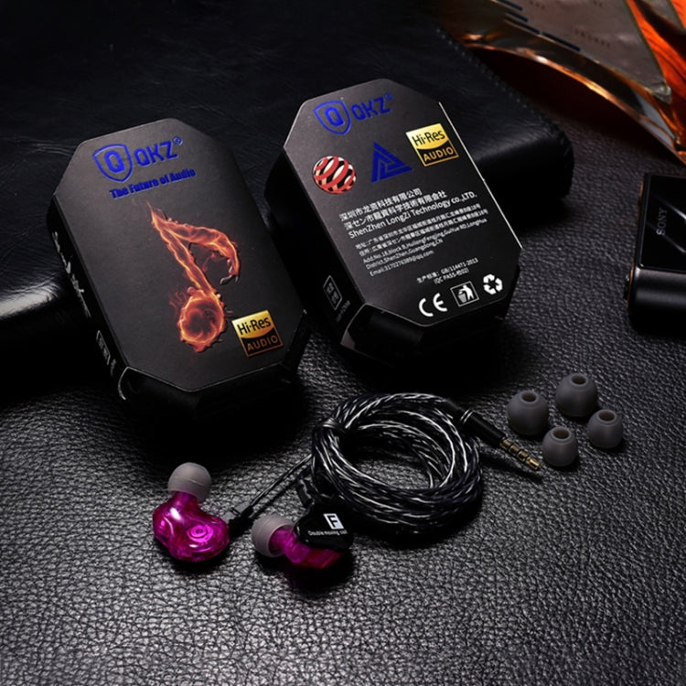 QKZ CK9 HiFi In-ear Four Unit Sports Music Headphones