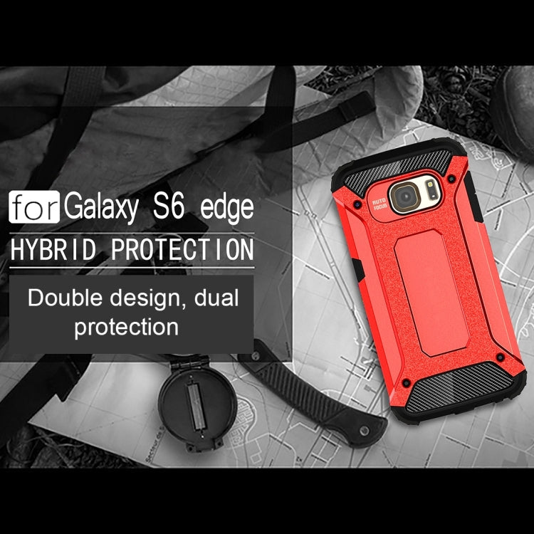 For Galaxy S6 Edge / G925 Tough Armor TPU + PC Combination Case, For Galaxy S6 edge