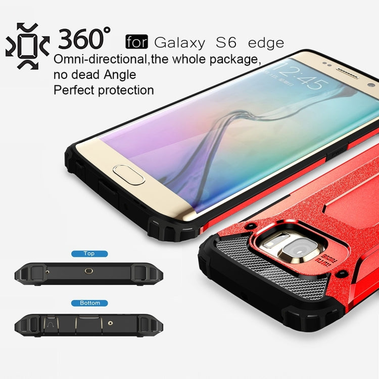 For Galaxy S6 Edge / G925 Tough Armor TPU + PC Combination Case, For Galaxy S6 edge