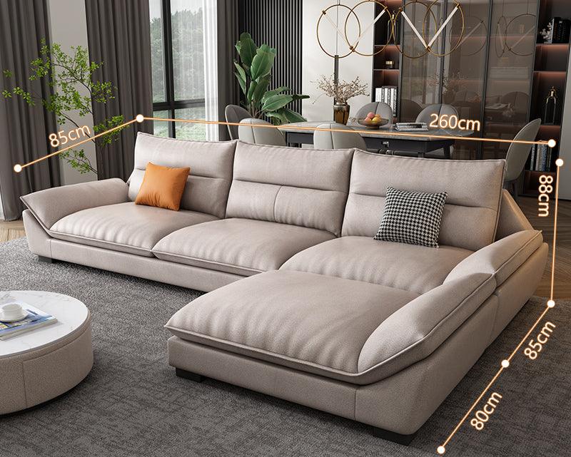 A900 Quinn Four Seater, Four Seater Corner Sofa, Leathaire