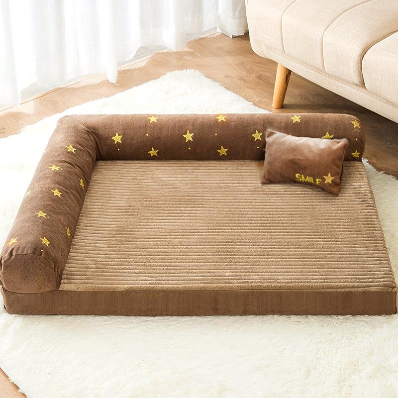 Herringbone Pet Bed, Dog Bed, Cat Bed