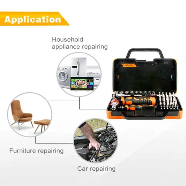 JAKEMY JM-6121 31 in 1 Professional Screwdriver Kit Disassemble Tool Screwdriver Set Multifunction for Electronics Home Tools Repairing, JM-6121