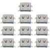 10 PCS Charging Port Connector for Motorola Moto M XT1662, For Moto M