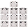 10 PCS Charging Port Connector for Huawei Ascend G730, For Huawei Ascend G730