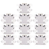 10 PCS Charging Port Connector for Huawei Y625, For Huawei Y625