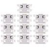 10 PCS Charging Port Connector for Huawei Y6, For Huawei Y6