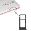 SIM Card Tray + SIM Card Tray / Micro SD Card Tray for Nokia 6.1 / 6 (2018) / TA-1043 TA-1045 TA-1050 TA-1054 TA-1068, For Nokia 6.1