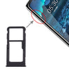 SIM Card Tray + SIM Card Tray / Micro SD Card Tray for Nokia 5.1 Plus / X5 TA-1102 TA-1105 TA-1108 TA-1109 TA-1112 TA-1120 TA-1199, For Nokia 5.1 Plus