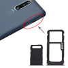 SIM Card Tray + SIM Card Tray + Micro SD Card Tray for Nokia 3.1 Plus, For Nokia 3.1 Plus