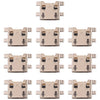 10 PCS Charging Port Connector for LG V10 H960 H961 H968 H900 VS990, For LG V10