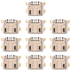 For Vivo Y7s 10pcs Charging Port Connector, For Vivo Y7s