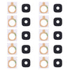 For Galaxy C7 Pro / C7010 10pcs Back Camera Lens Cover with Sticker, Galaxy C7 Pro