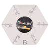 Qianli Hexagram Shape Pry Opening Tool With Scales, Hexagram