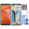 LCD Screen and Digitizer Full Assembly with Frame for Nokia 3.1 Plus TA-1118, For Nokia 3.1 Plus