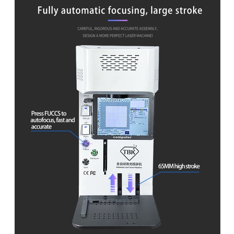 TBK958B Automatic Mini Laser Marking Screen Separater Repair Machine, TBK-958B