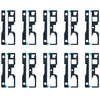 10 PCS Front Housing Adhesive for Sony Xperia XA1 Plus, For Sony Xperia XA1 Plus
