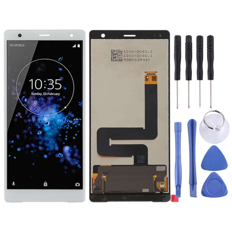 LCD Screen and Digitizer Full Assembly (Original) for Sony Xperia XZ2, For Sony Xperia XZ2, For Sony Xperia XZ2 (Purple)