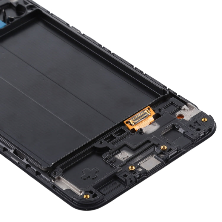 TFT LCD Screen for Samsung Galaxy A30 Digitizer Full Assembly with Frame (Black)