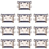 10 PCS Charging Port Connector for Huawei Nova 4e, For Huawei Nova 4e