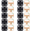 For OPPO Realme C15 10pcs Back Camera Lens, For OPPO Realme C15